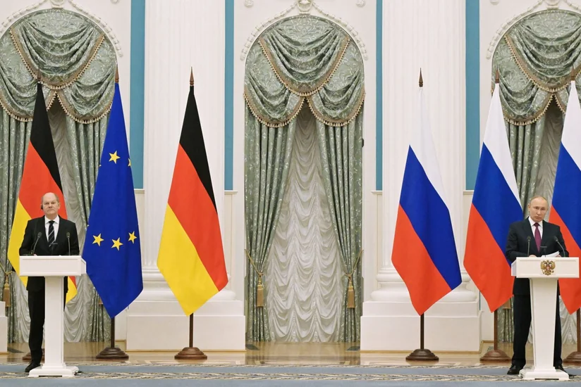 Putin and Scholz discuss situation in Ukraine