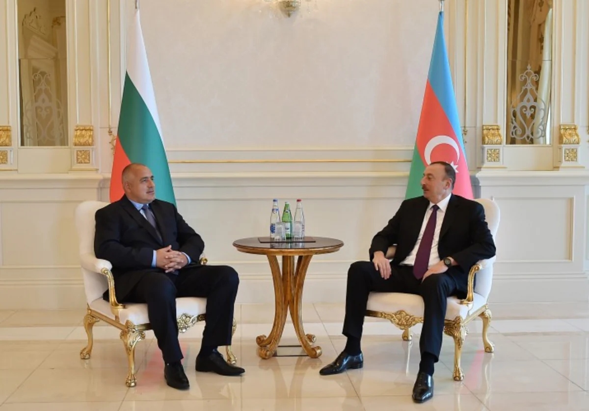 Prezident İlham Əliyev Bolqarıstanın baş naziri Boyko Borisovu qəbul edib