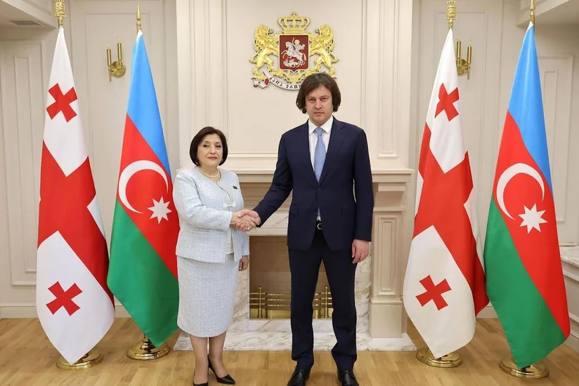 Qafarova və Kobaxidze Bakı və Tbilisi arasında strateji tərəfdaşlığı müzakirə edib