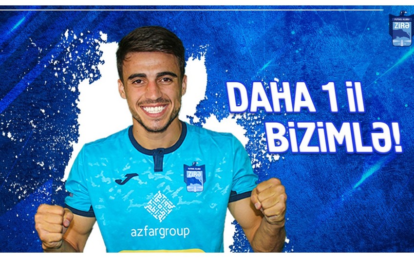 Zirə Qarabağın futbolçusu ilə bağlı qərar verdi