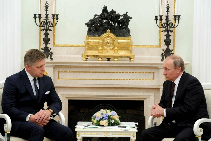 В Москве состоялась встреча Путина и Фицо