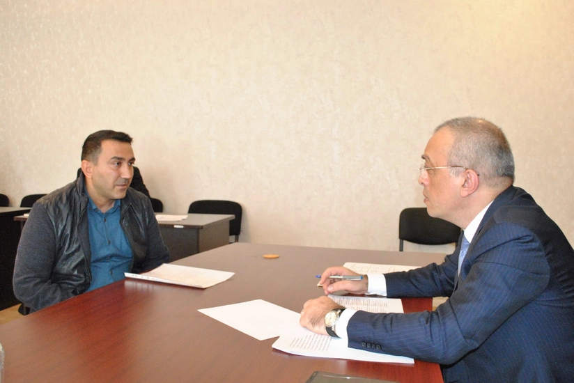 Zaur Mikayılov Gəncədə vətəndaşlarla görüşüb