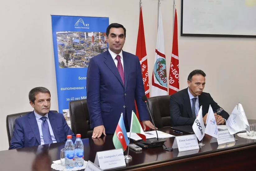 Bakı Ali Neft Məktəbi İtaliyanın Maire Technimont şirkəti ilə əməkdaşlıq edəcək
