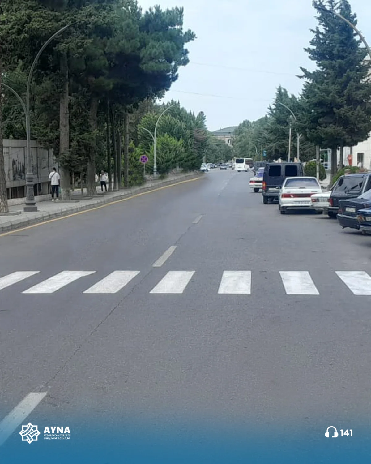 Xaçmazda yol nişanlanma işləri aparılır