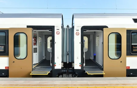 President Ilham Aliyev viewed passenger train to run on Baku-Tbilisi- Kars railway route