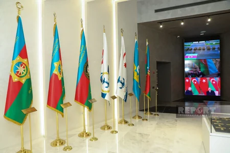 Dövlət Bayrağı Meydanındakı yenilənmiş Bayraq Muzeyi təqdim edilib