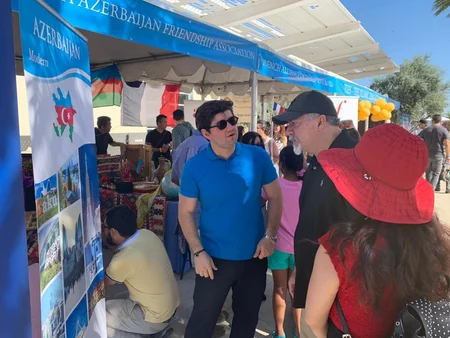 Azərbaycan Kaliforniyada keçirilən beynəlxalq mədəniyyət festivalında iştirak edib