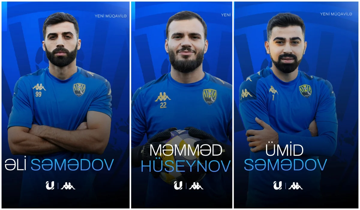 “Kəpəz” üç futbolçu ilə müqavilənin müddətini uzadıb