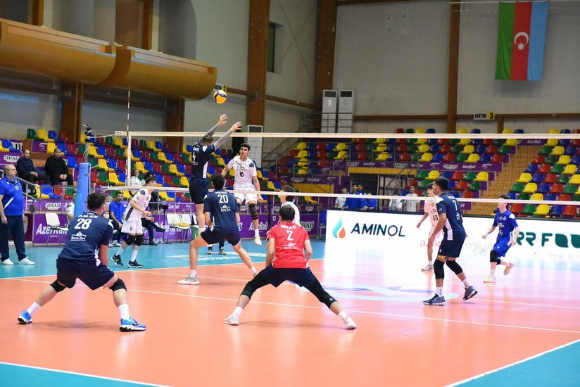 Kişi voleybolçular arasında Azərbaycan Yüksək Liqasında II tura start verilib