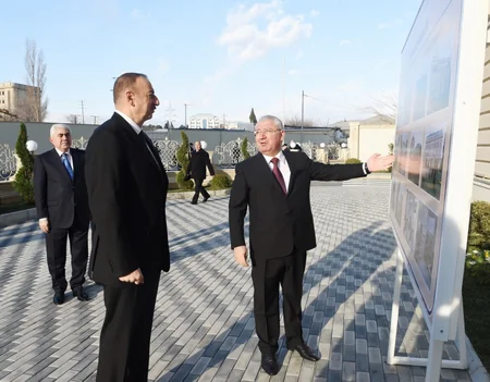 Prezident İlham Əliyev “Baytarlıq şəhərciyi”nin açılışında iştirak edib