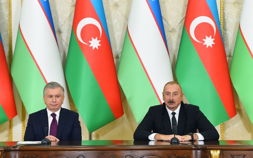 Dövlət başçısı: Azərbaycan ilə Özbəkistan arasında qardaşlıq münasibətlərinin çoxəsrlik tarixi var