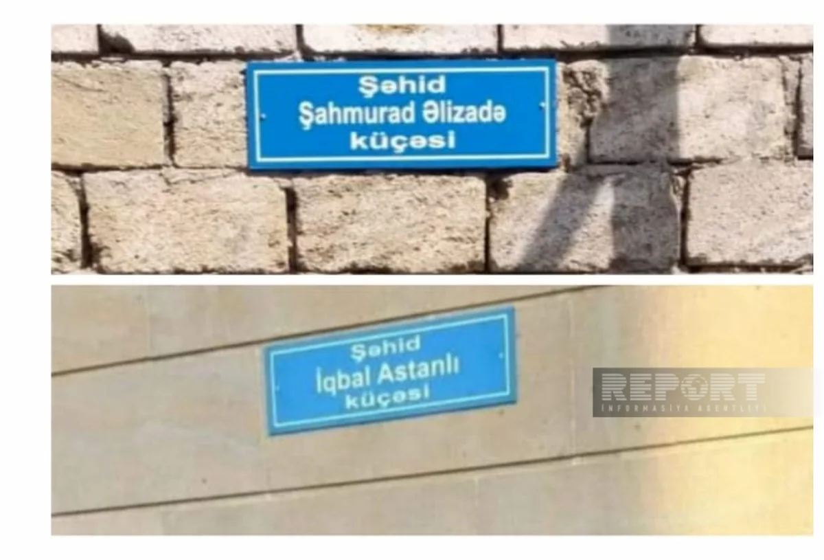 Biləsuvarda küçə adları ilə bağlı problem aradan qaldırılıb, lövhələrin vurulmasına başlanılıb