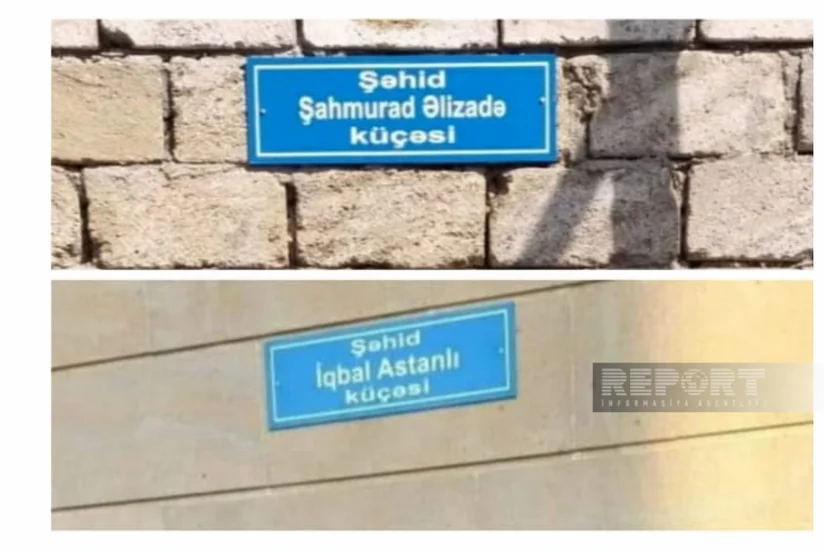 Biləsuvarda küçə adları ilə bağlı problem aradan qaldırılıb, lövhələrin vurulmasına başlanılıb