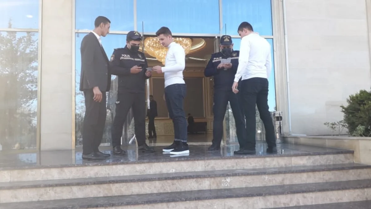 Samuxda karantin qaydalarını pozan toy sahibi məsuliyyətə cəlb olunub