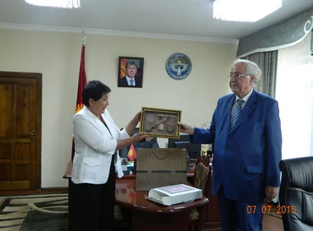 Səfir Hidayət Orucov Qırğızıstanın cənubunda işgüzar səfərdə olub