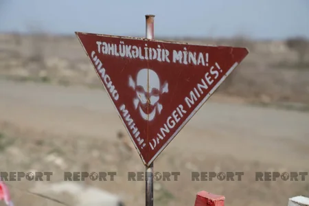 Beynəlxalq konfransın iştirakçıları ANAMA-nın Ağdamdakı regional mobil sahə düşərgəsi ilə tanış olublar