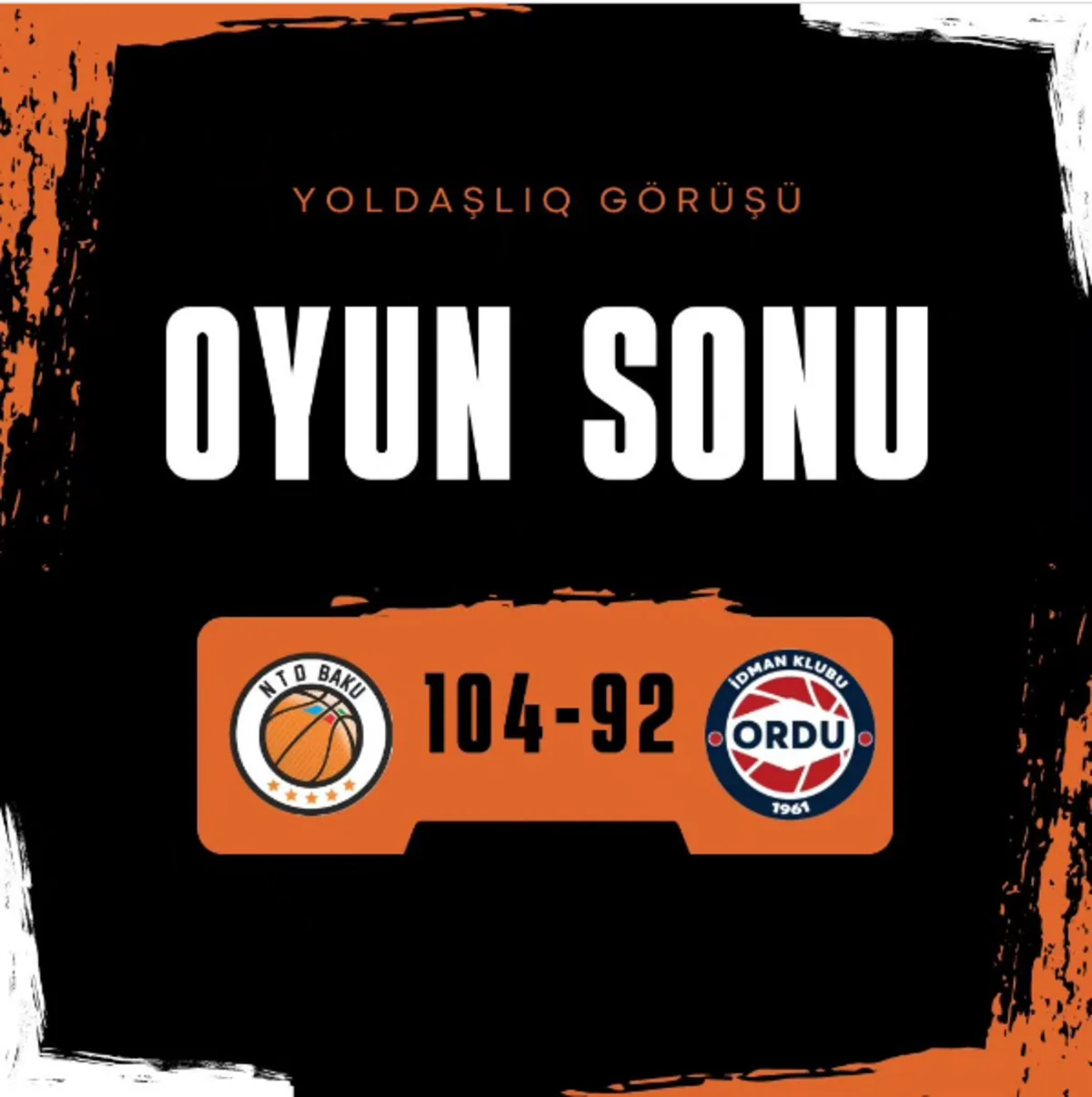 Azərbaycanın basketbol klubları yoxlama görüşündə üz-üzə gəliblər