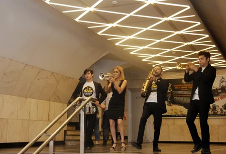 Bakı metrosunda musiqili fləşmob keçirilib