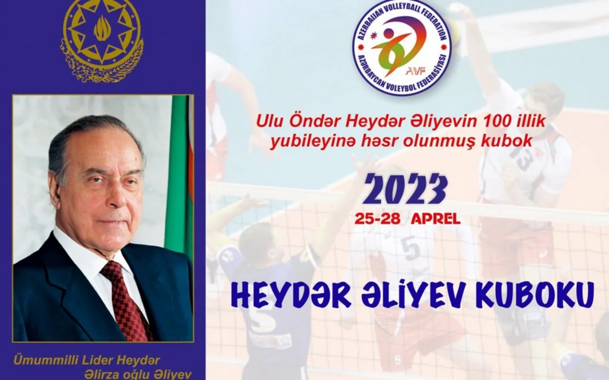 Voleybol üzrə Heydər Əliyev kubokunun qalibləri müəyyənləşib