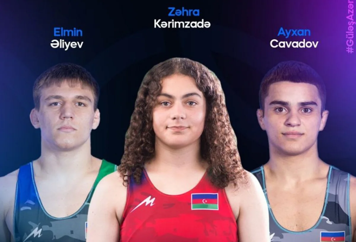 Azərbaycan güləşçiləri dünya çempionatında 1 qızıl və 2 bürünc medal qazana bilər