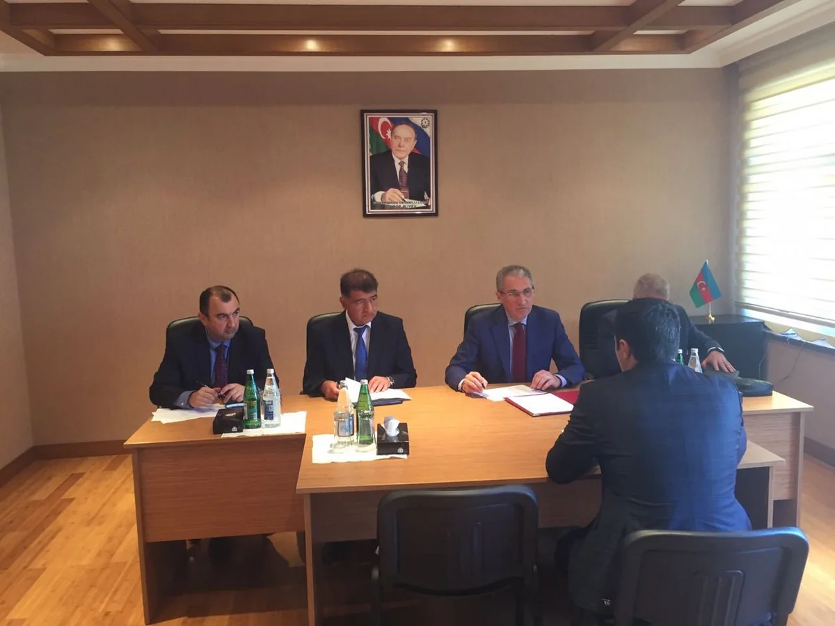 Muxtar Babayev Şəkidə vətəndaş qəbulu keçirib
