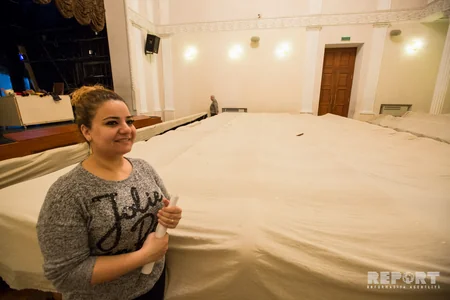 Dövlət Kukla Teatrından - REPORTAJ