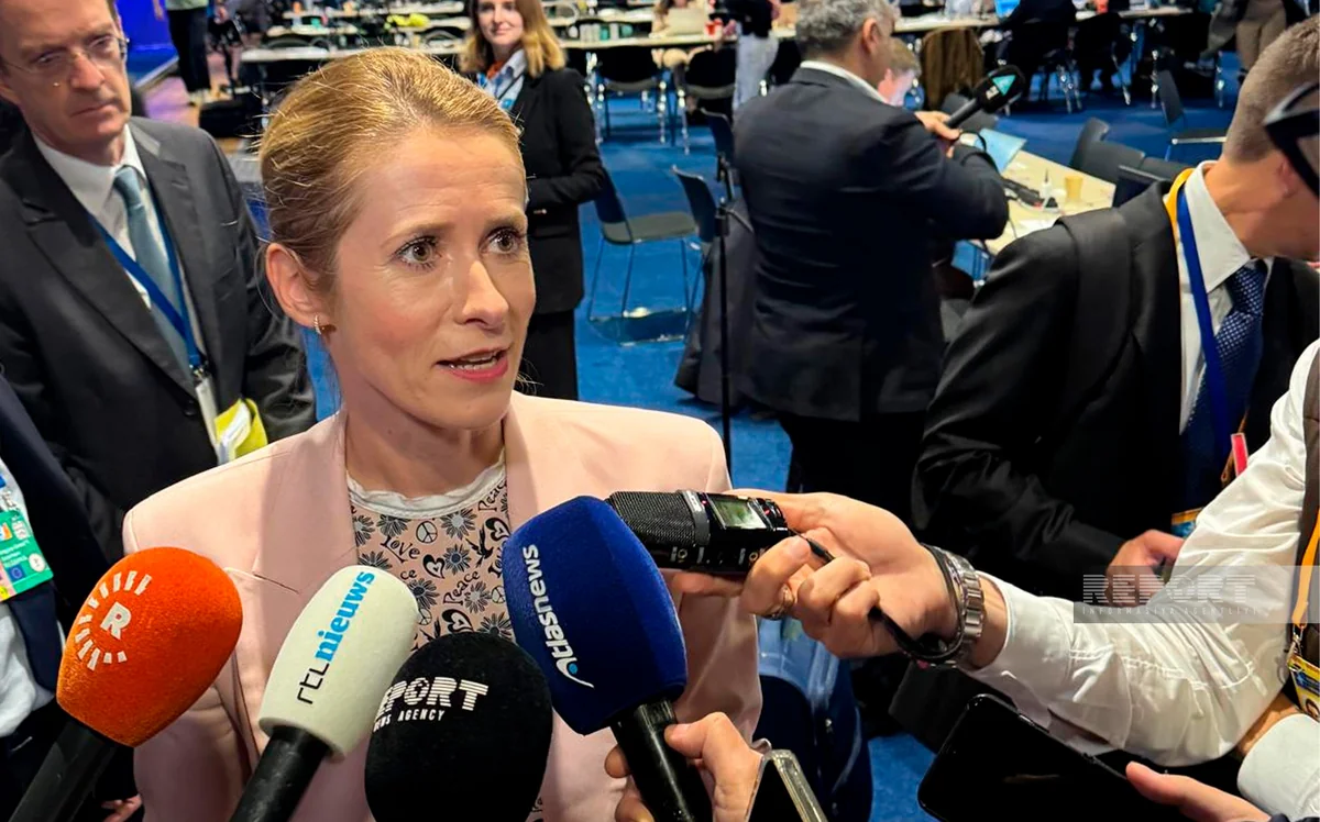 Kaja Kallas grateful to Azerbaijan for assistance in evacuating EU citizens