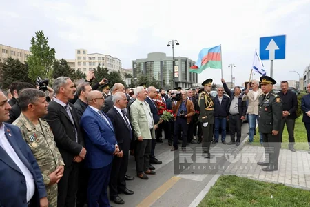 Milli Qəhrəman Albert Aqarunovun xatirəsi yad edilib