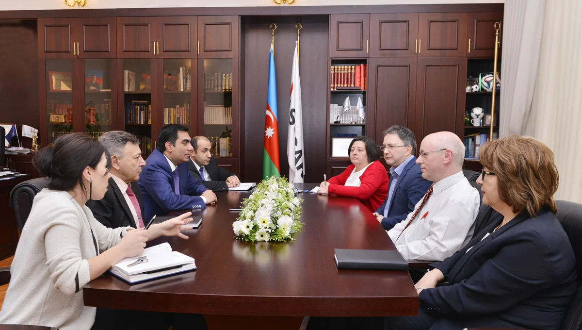 ​BHOS Rector Elmar Gasimov meets with Heriot Watt University representatives