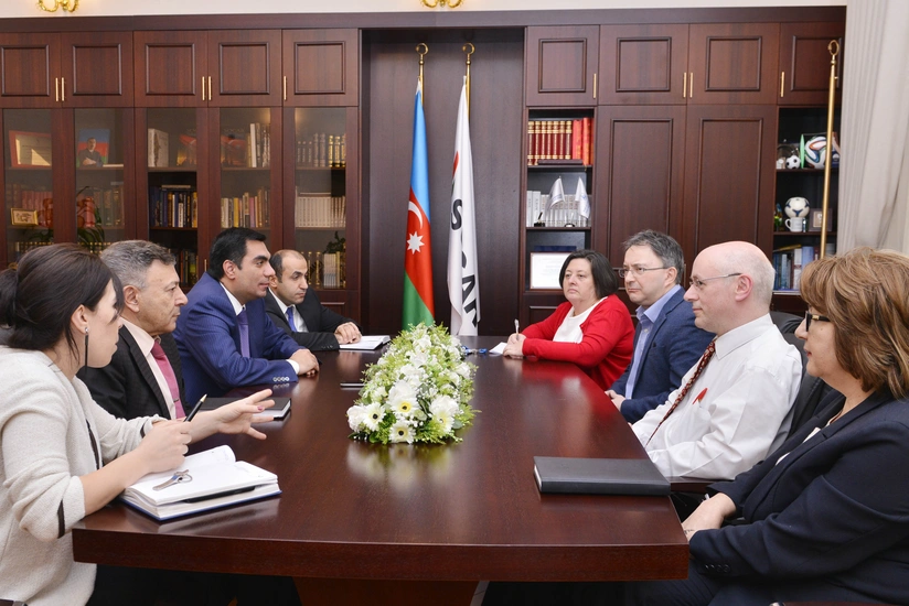 Elmar Qasımov Heriot-Vatt Universitetinin nümayəndələri ilə görüşüb