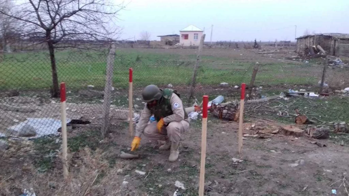 Tərtərdə minaatan mərmisi tapıldı - FOTO