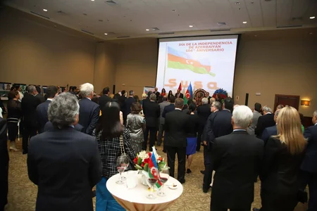 Azerbaijan's Independence Day celebrated in Peru 