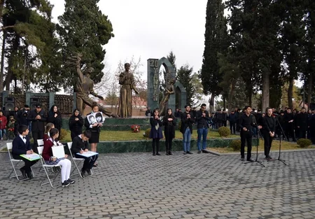 Azərbaycan Ordusunda 20 Yanvar şəhidlərinin xatirəsi anılıb - VİDEO