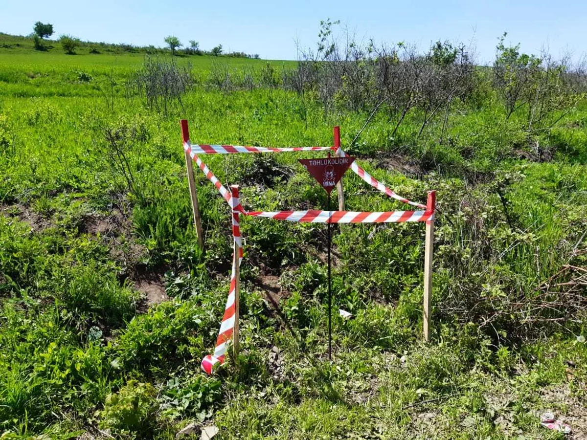 Goranboyda partladıcı aşkarlandı