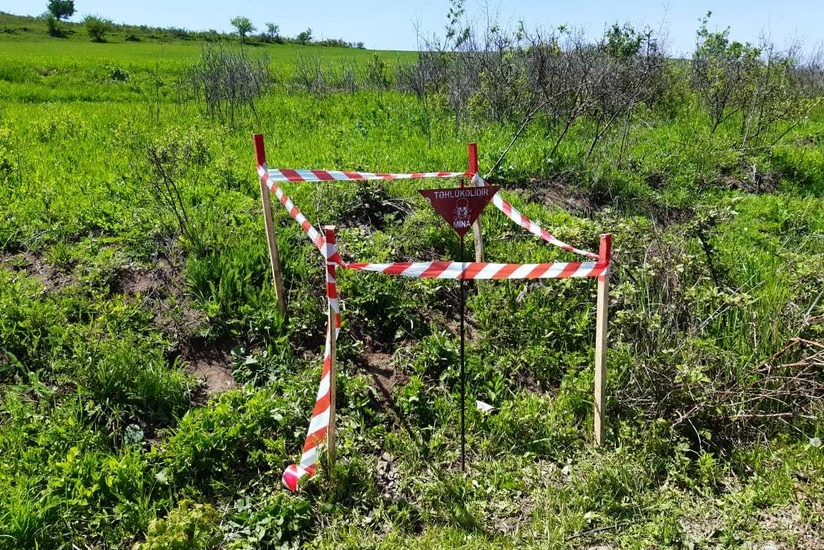 Goranboyda partladıcı aşkarlandı