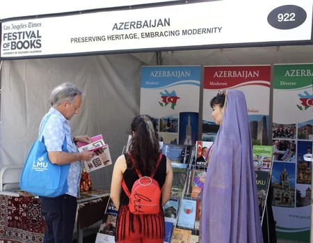 Azərbaycan ABŞ-ın ən böyük kitab festivalında təmsil olunub