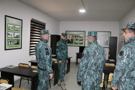 Deputy Chief of State Border Service on border with Armenia