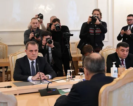 XİN Ceyhun Bayramovun Sergey Lavrovla müzakirə etdiyi məsələləri açıqlayıb