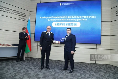Azərbaycanda 56 hüquqşünas prokurorluq orqanlarına qəbul edilib