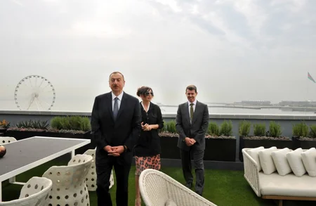 ​Prezident İlham Əliyev “İnturist” hotelinin açılışında iştirak edib