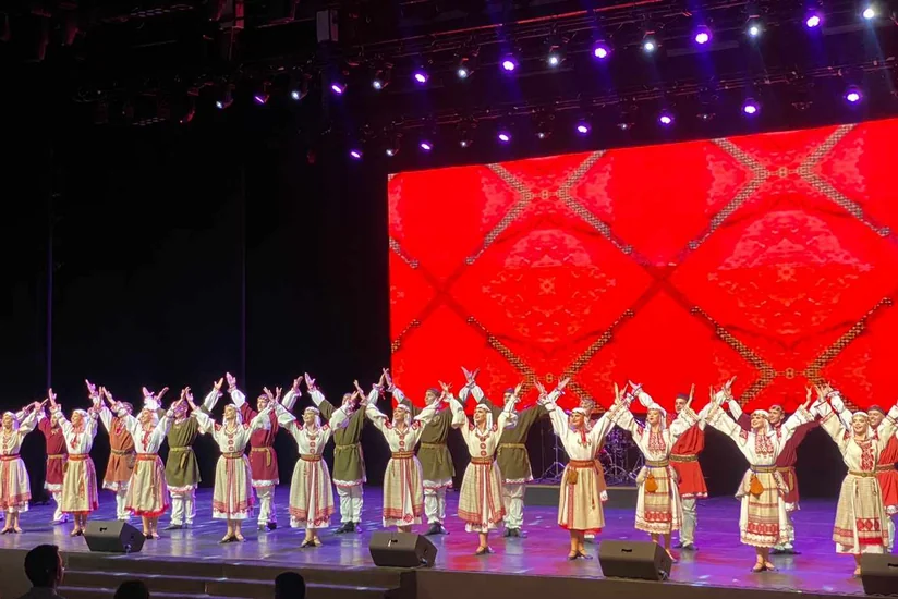 Heydər Əliyev Sarayında Belarus mədəniyyəti günlərinin açılışı olub