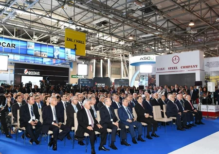 Prezident İlham Əliyev XXVI Beynəlxalq “Xəzər Neft və Qaz-2019” sərgi və konfransının açılışında iştirak edib - YENİLƏNİB