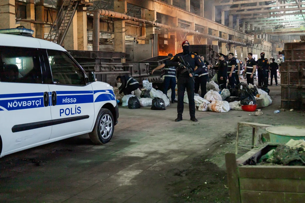 DİN müsadirə edilmiş 2 ton narkotiki məhv edib