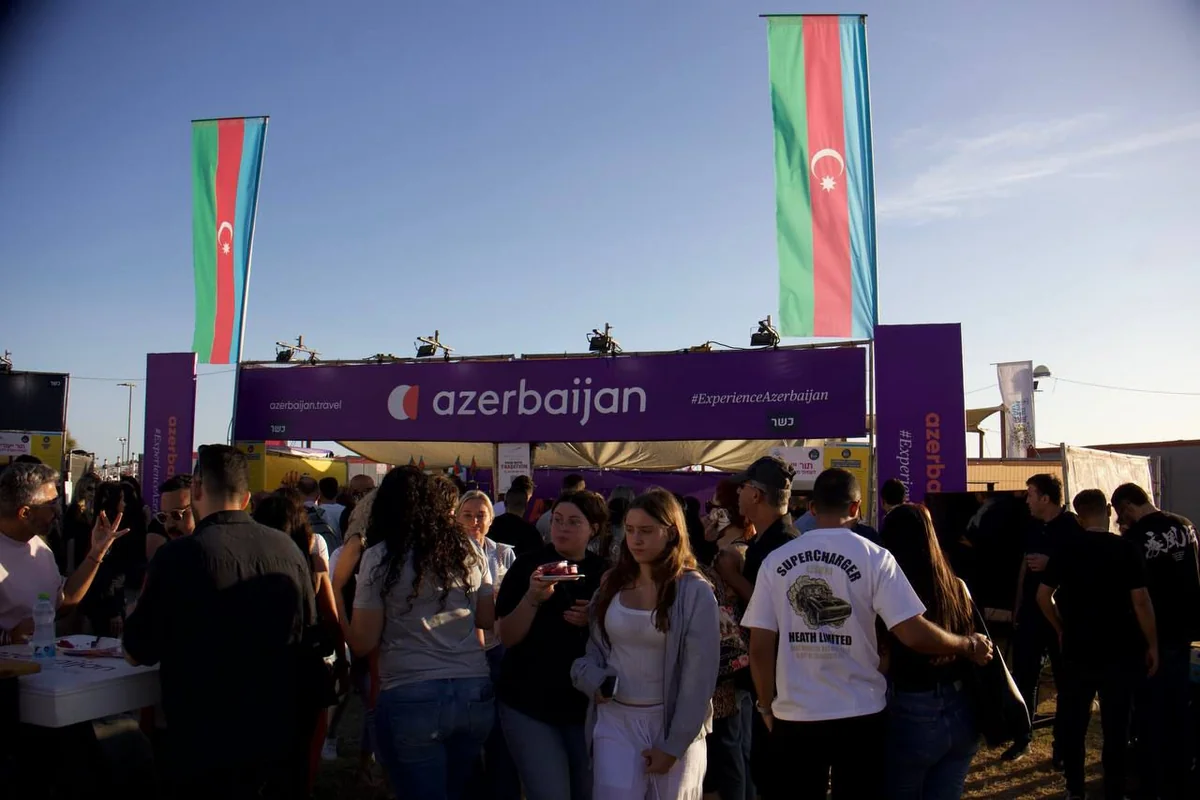 Azərbaycan İsraildə qida festivalında təmsil olunur