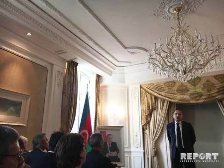 Parisdə ümumilli lider Heydər Əliyevin anadan olmasının 94-cü ildönümü qeyd olunub