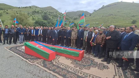 Kəlbəcərdə Birinci Qarabağ müharibəsinin üç itkin şəhidi dəfn edilib - YENİLƏNİB