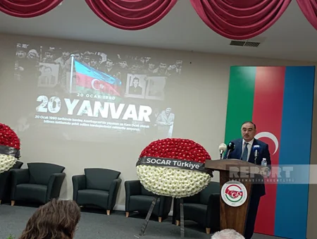 Ankarada 20 Yanvar şəhidləri anılıb