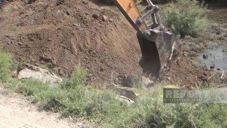 Kür çayının İmişlidən keçən hissəsində mühafizə bəndinin uçma təhlükəsi yaranıb