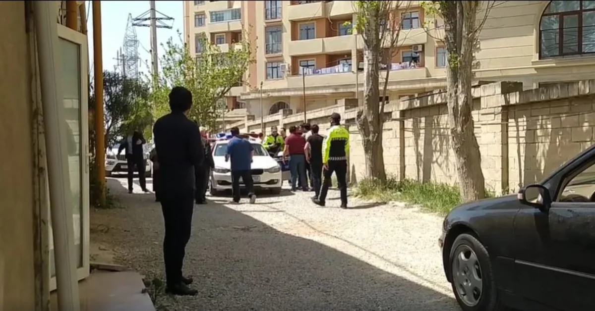 Yasamalda polislə vətəndaş arasında mübahisə düşüb - AÇIQLAMA