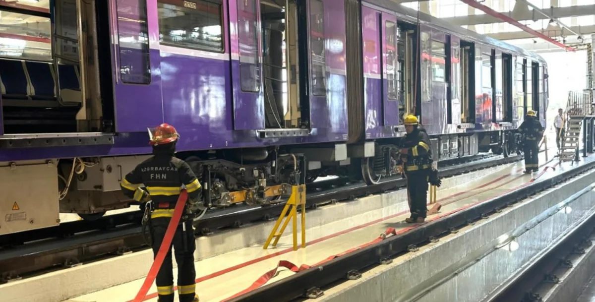FHN “Bakı Metropoliteni” QSC-də təlim keçirib